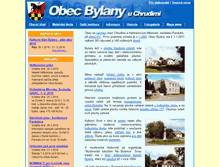 Tablet Screenshot of bylany.cz